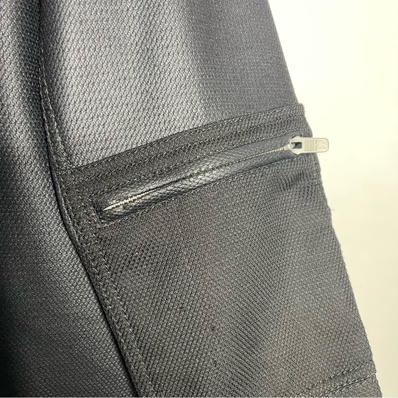 Zara Men Faux Leather Moto Jacket Size XL - Picture 8 of 9